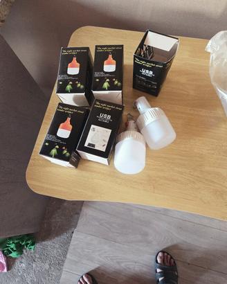 lampade usb x6