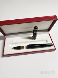 Cartier Diabolo Penna a sfera Black Resin Set 1999