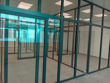 Nuovo ufficio rifinito 130 mq 2 entrate e p.auto