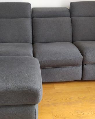 Divano  con chaise loungue