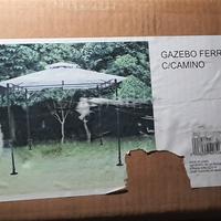 Gazebo da giardino in ferro 