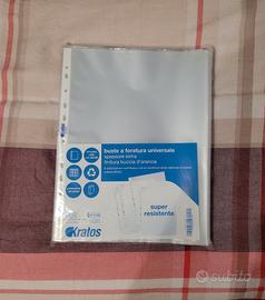 Buste Trasparenti con Banda Rinforzata