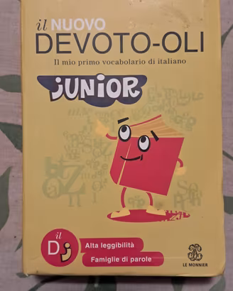 Dizionario Devoto Junior italiano 
