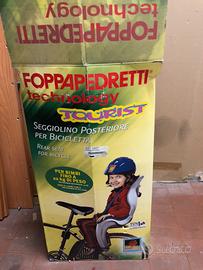 Seggiolino posteriore per bici per bambini