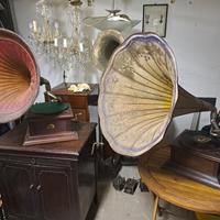 grammofono antico monarch funzionante 