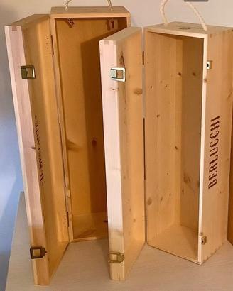 4 Cassette  Legno Vino Nuove