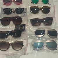 Stock occhiali da sole