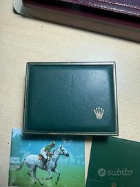 Scatola rolex verde
