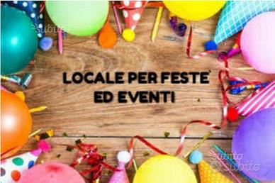 Ampio locale adatto per feste