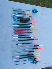 galleggianti da pesca scorrevoli NUOVI!