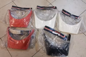 TESINE CASCO NAVA ENDURO NUOVE ORIGINALI IMBUSTATE