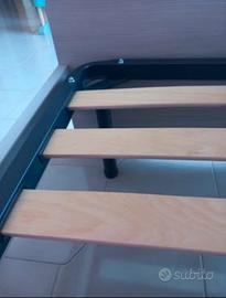letto singolo Mondo Convenienza+rete don doghe in 