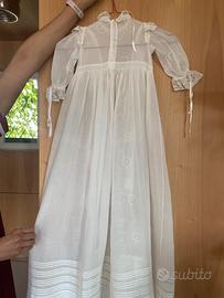 Abito da battesimo fine 800
