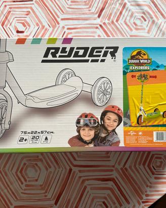 Monopattino 3 Ruote RYDER - Jurassic World