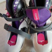 Roller Decathlon con casco e accessori