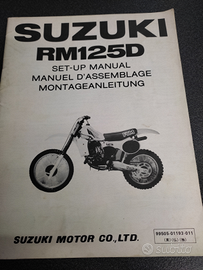 Manuale montaggio Suzuki RM 125 1983