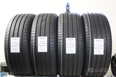 4 GOMME USATE 215 55 R18 MICHELIN 99V
