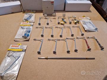 Eheim H0 Lotto Elementi Di Catenaria E Pali Linea 