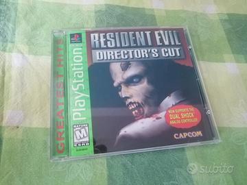 Resident evil director's cut dual shock version