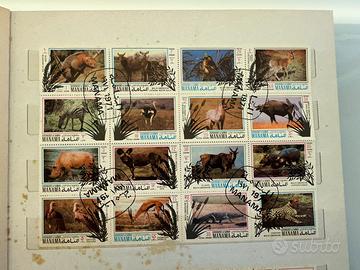 Lotto francobolli diversi Paesi tema “Animali”