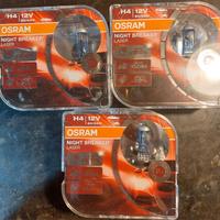 OSRAM H4 NIGHT BREAKER LASER NUOVE BLOCCO 3 CONFEZ