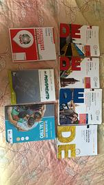 Libri di scuola dalla prima alla quinta superiore