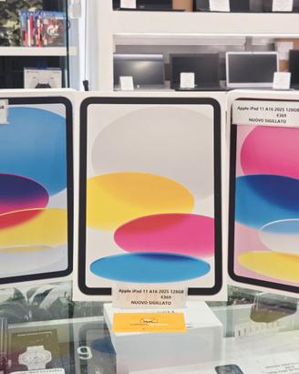 Apple iPad 11" A16 2025 128GB - NUOVO SIGILLATO