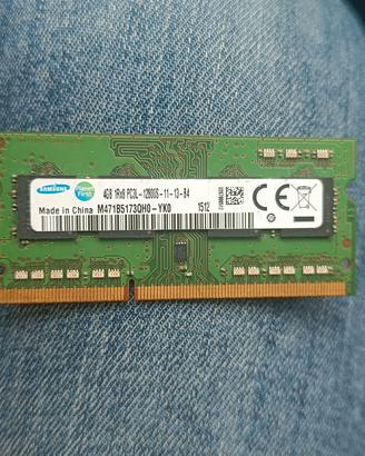 ram portatile Samsung 4gb