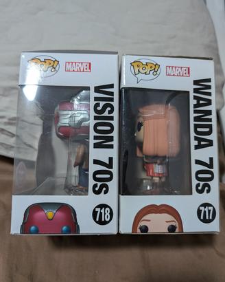 Funko pop Wanda Visione Marvel 70's