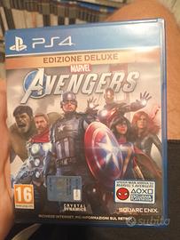 da collezione privata Marvel Avengers ps4