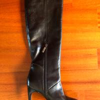 Stivali in pelle nera Carlo Pazolini, Taglia 36