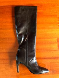 Stivali in pelle nera Carlo Pazolini, Taglia 36