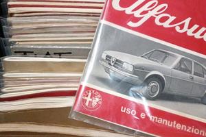 Libretti uso e manutenzione auto epoca originali