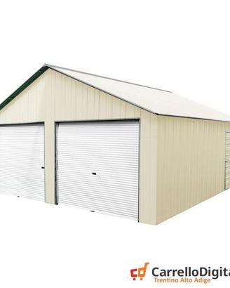 Box cantiere 666x724 due saracinesche avorio