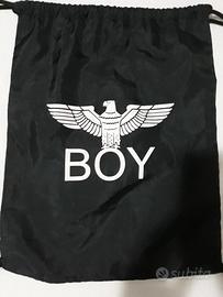 Sacca Boy London Zaino Nero Borsa