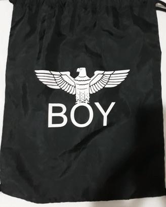 Sacca Boy London Zaino Nero Borsa