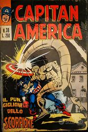 Fumetto Capitan America n.38 ed. Corno