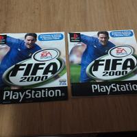 Copertina e manuale Fifa 2000 ps1 