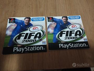 Copertina e manuale Fifa 2000 ps1 