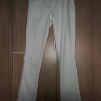 jeans bianco donna