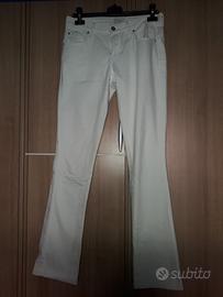 jeans bianco donna