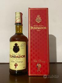 Bottiglia vintage Fundador Brandy de Jerez
