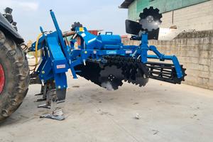 Combinata arieggiatore con erpice a dischi