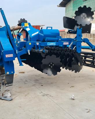 Combinata arieggiatore con erpice a dischi
