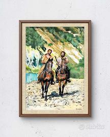 Bud Spencer e Terence Hill in Trinità. Stampa HD