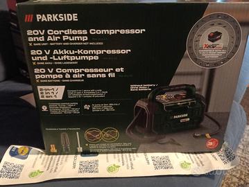 compressore a batteria parkside con garanzia 