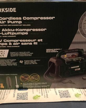 compressore a batteria parkside con garanzia 