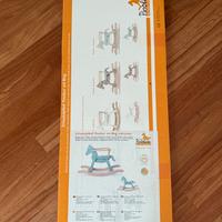 Cavallo a dondolo (azzurro) pinolino