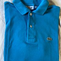 Polo Lacoste Azzurra