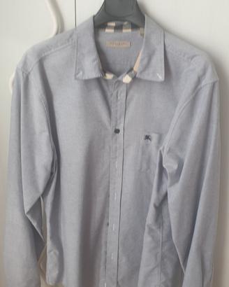 Camicia Burberry grigio 